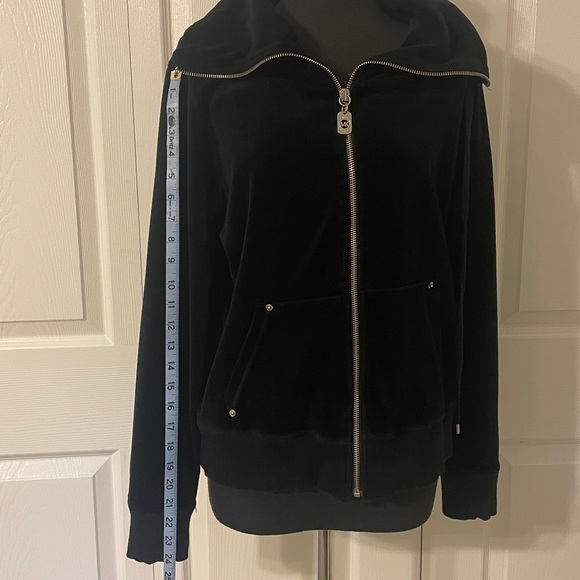 Michael Kors velour sweat jacket. - Picture 6 of 7